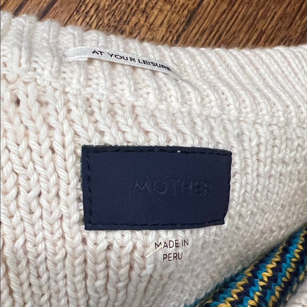 Mother Multicolor Patterned Sweater - image 2